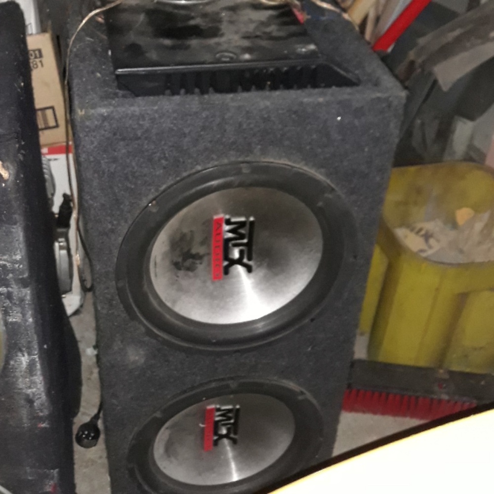 Subs, amp, and box